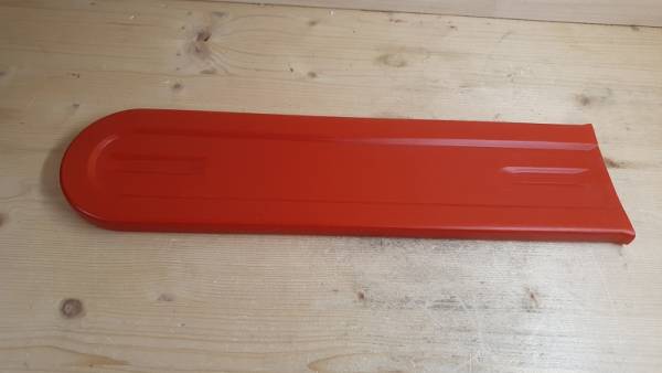 45 cm PVC Kettenschutz/ Schwertschutz Rot, selbstklemmend