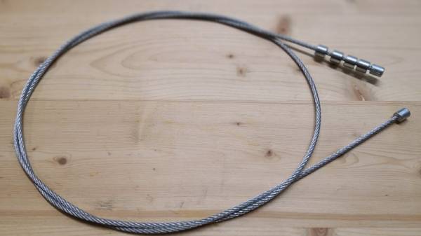 Kabel Bremse/ Kupplung für Snapper Aufsitzmäher 26, 28, 30 Zoll Mähwerk (Länge 132 cm)