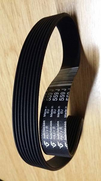 Rippenband PJ559/220J 8 Rillen für Kynast Vertikutierer 15 E-400,15 E-401, 15 E-402, 15 E-403