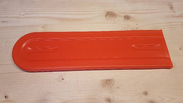 35 cm PVC Kettenschutz/ Schwertschutz Orange, selbstklemmend für Kettensägen/ Motorsägen