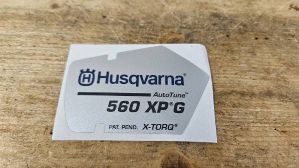 Original Aufkleber für Husqvarna Motorsäge 560 XP/ XPG
