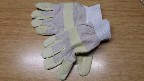 Voll-Leder Winter Handschuh Größe 10,5