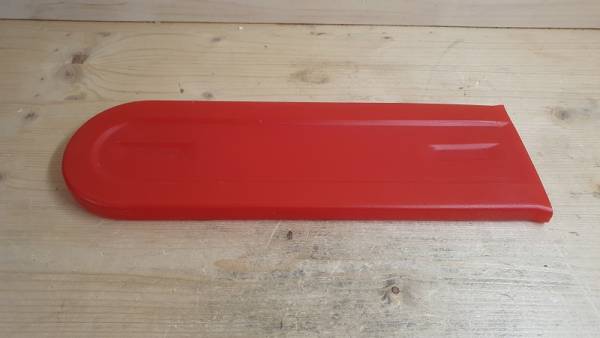 30 cm PVC Kettenschutz/ Schwertschutz Rot, selbstklemmend