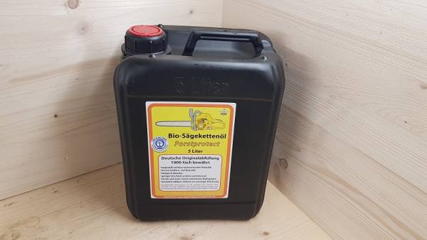 5 Liter Kaniister Bio Sägekettenhaftöl Forstprotect