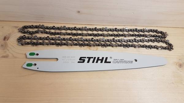 4 Ketten passend für Stihl 025 MS 250 40 cm 3/8" 55 TG 1,3mm Sägekette Schwert